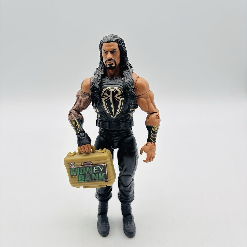 WWE Roman Reigns Mattel Elite Series 88 Wrestling Action Figure With Money Bank